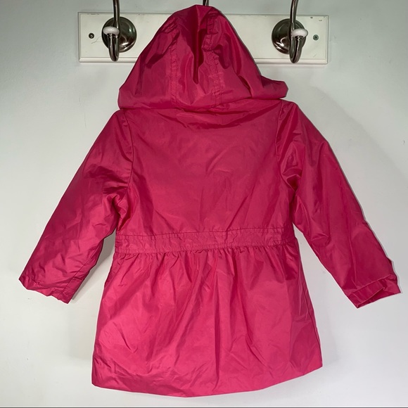 Pink OshKosh Toddler spring / fall Rain Jacket 4T - Picture 5 of 8